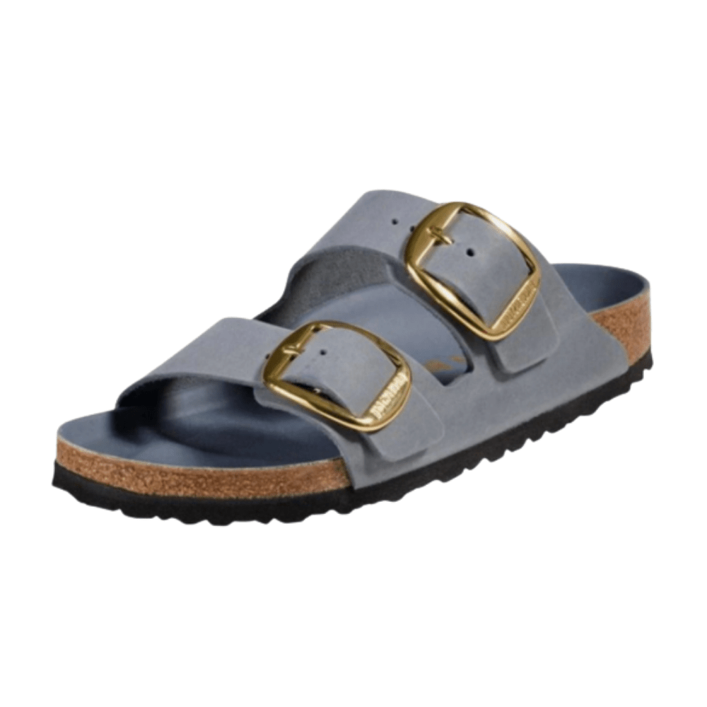 Birkenstock Arizona Big Buckle | Basalt Gray Oiled Leather - Narrow 5