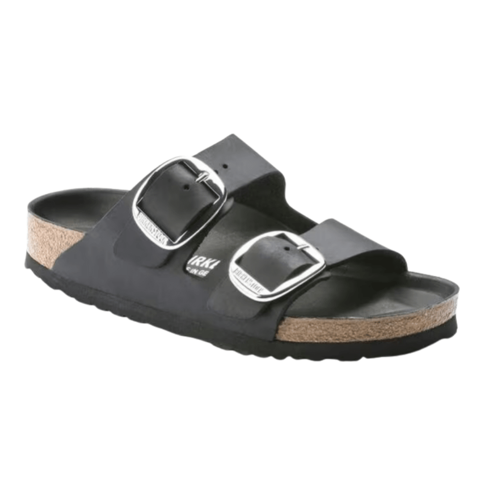 Birkenstock Arizona Big Buckle | Black Oiled Leather (Regular Fit) 5