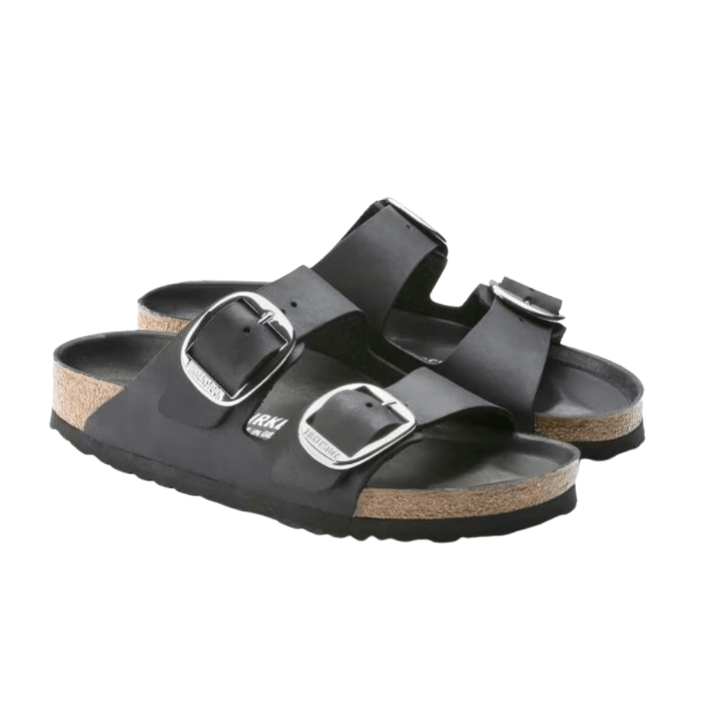 Birkenstock Arizona Big Buckle | Black Oiled Leather (Regular Fit) 3