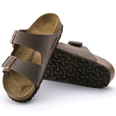 Birkenstock Arizona Birkibuc Mocha Leather Unisex Sandal 4