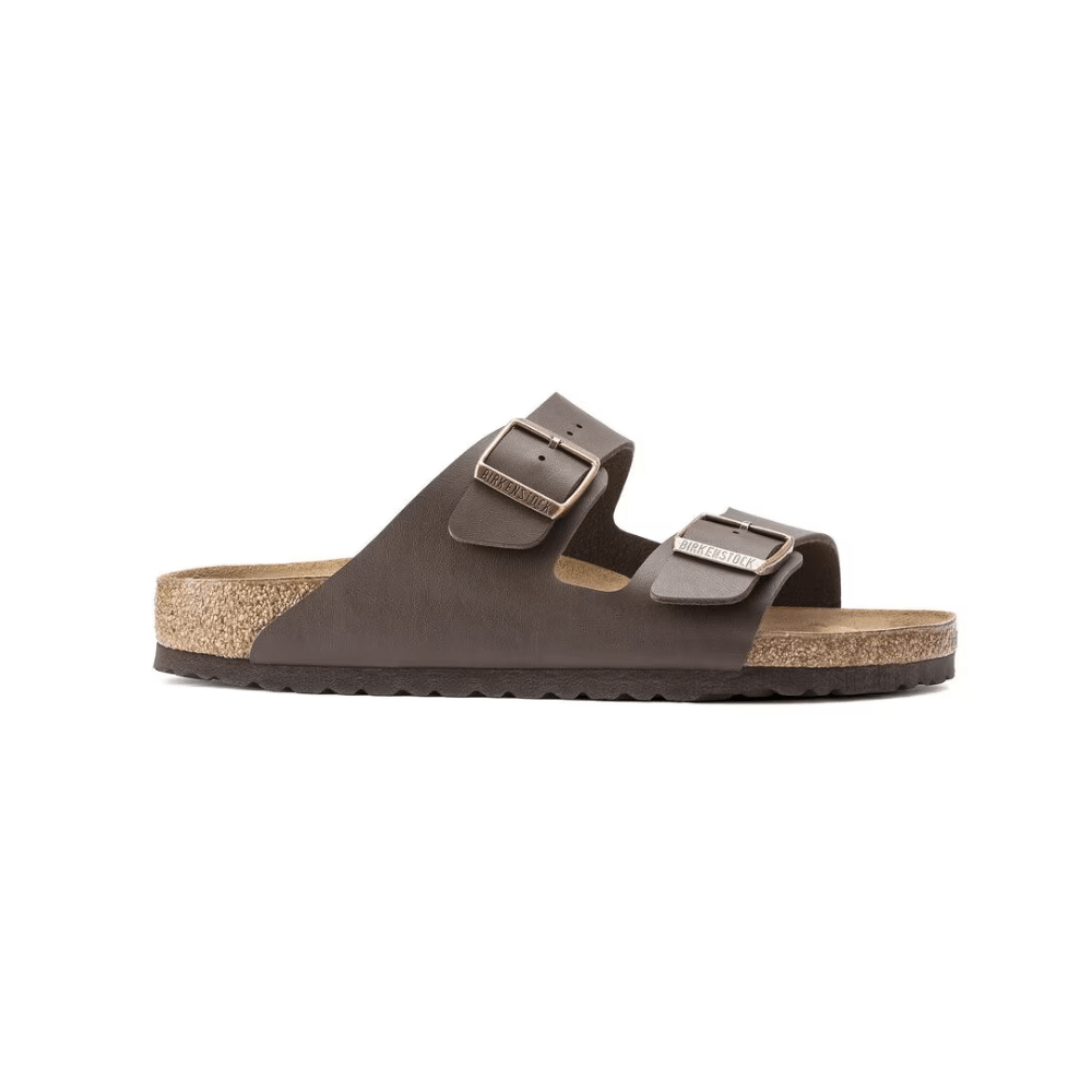 Birkenstock Arizona Birko-Flor - Dark Brown Leather Unisex Sandal 1
