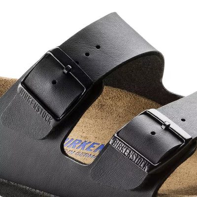 Birkenstock Arizona Birko-Flor - Black Leather Unisex Sandal 3