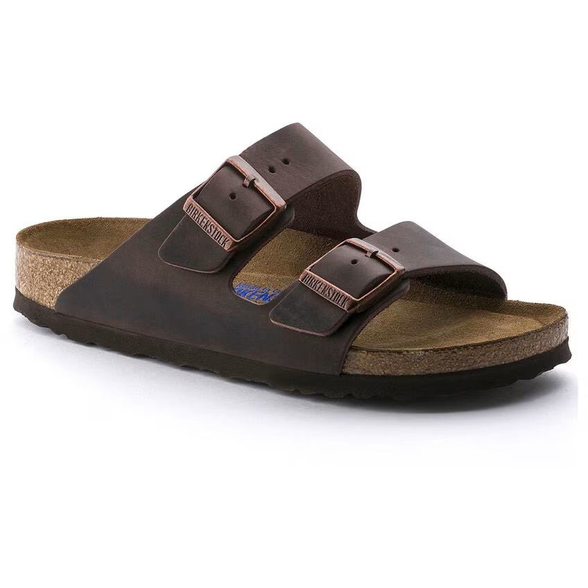 Birkenstock Arizona Soft Footbed – Habana Oiled Leather Sandals 2