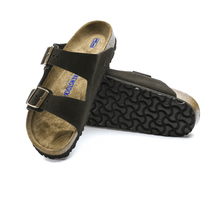 Birkenstock Arizona Soft Footbed – Mocha Suede Leather Sandals 0951311 5