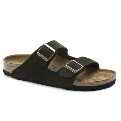Birkenstock Arizona Soft Footbed – Mocha Suede Leather Sandals 0951311 6