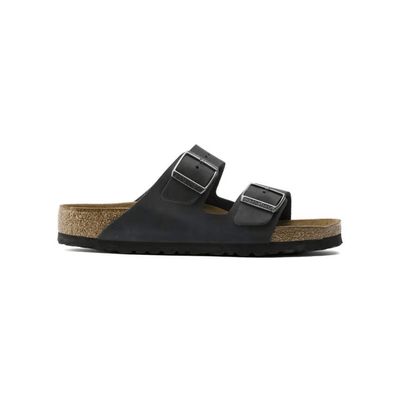Birkenstock Arizona Soft Footbed - Oiled Black Sandal 1