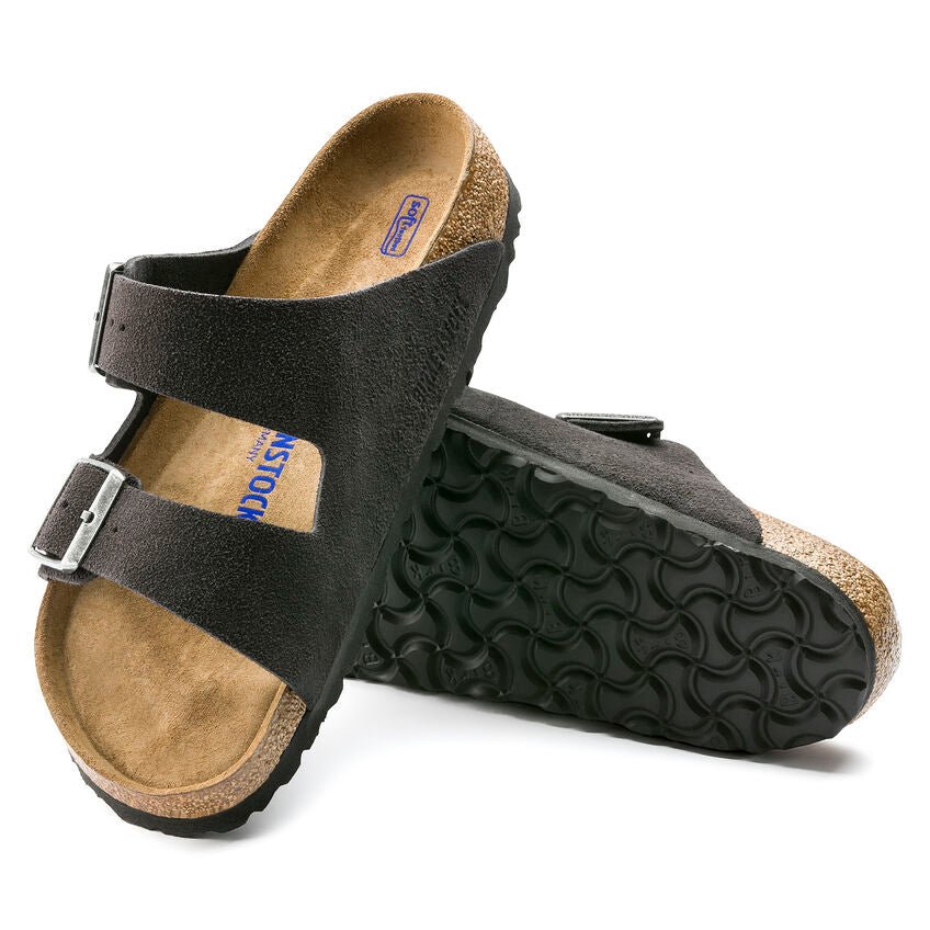 Birkenstock Arizona Soft Footbed Suede Leather unisex Sandal - Men's SandalBirkenstock