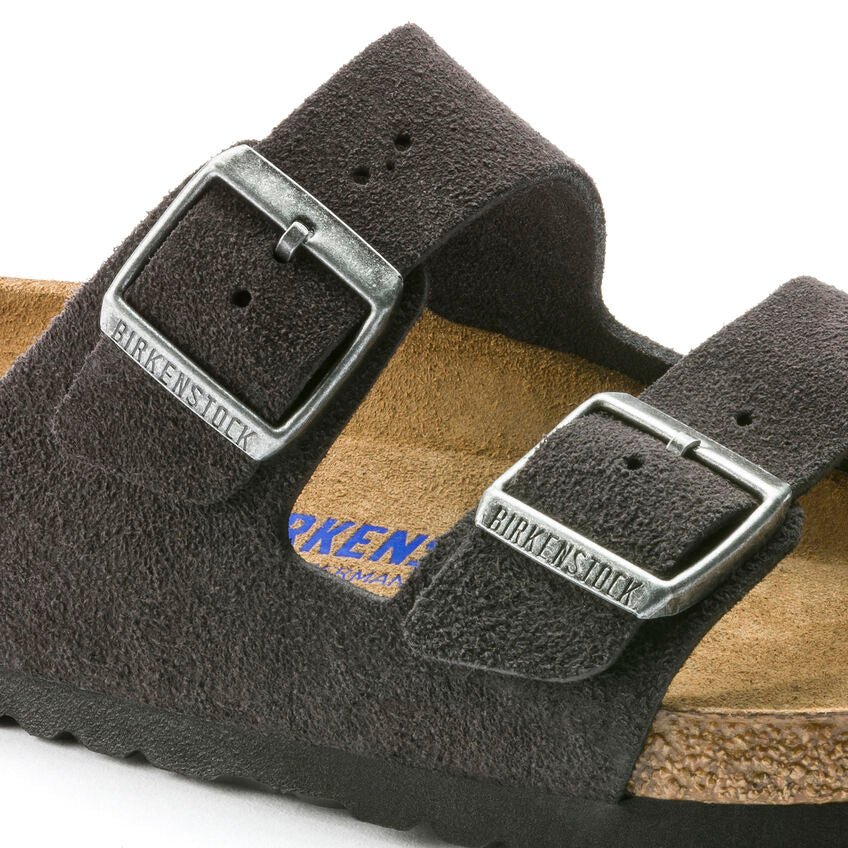 Birkenstock Arizona Soft Footbed Suede Leather unisex Sandal - Men's SandalBirkenstock