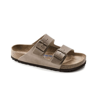 Birkenstock Arizona Soft Footbed - Tobacco Brown Oiled Leather (Unisex) 5