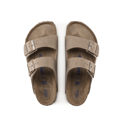 Birkenstock Arizona Soft Footbed - Tobacco Brown Oiled Leather (Unisex) 2