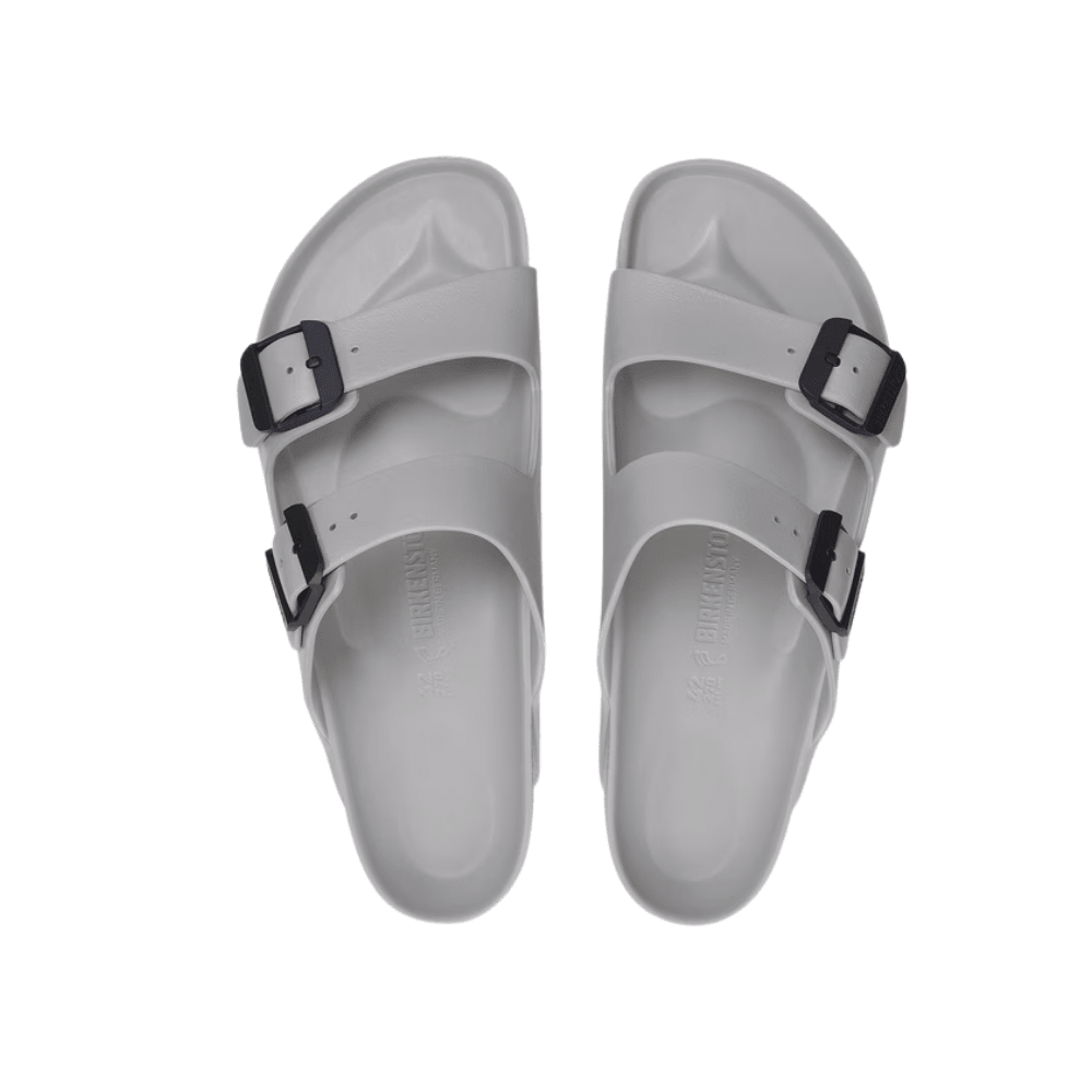 Birkenstock Arizona Stealth Buckle Eva Stone coin / Black unisex Sandal 6