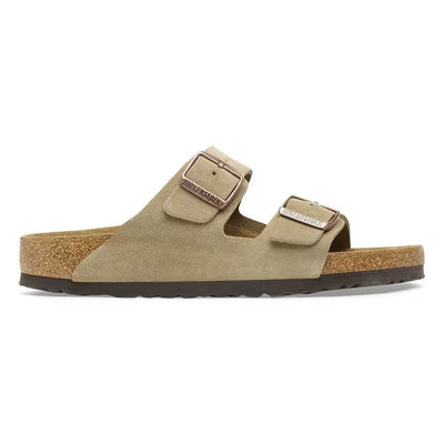 Birkenstock Arizona VL Suede Leather - Taupe Unisex Sandal - Unisex SandalsBirkenstock