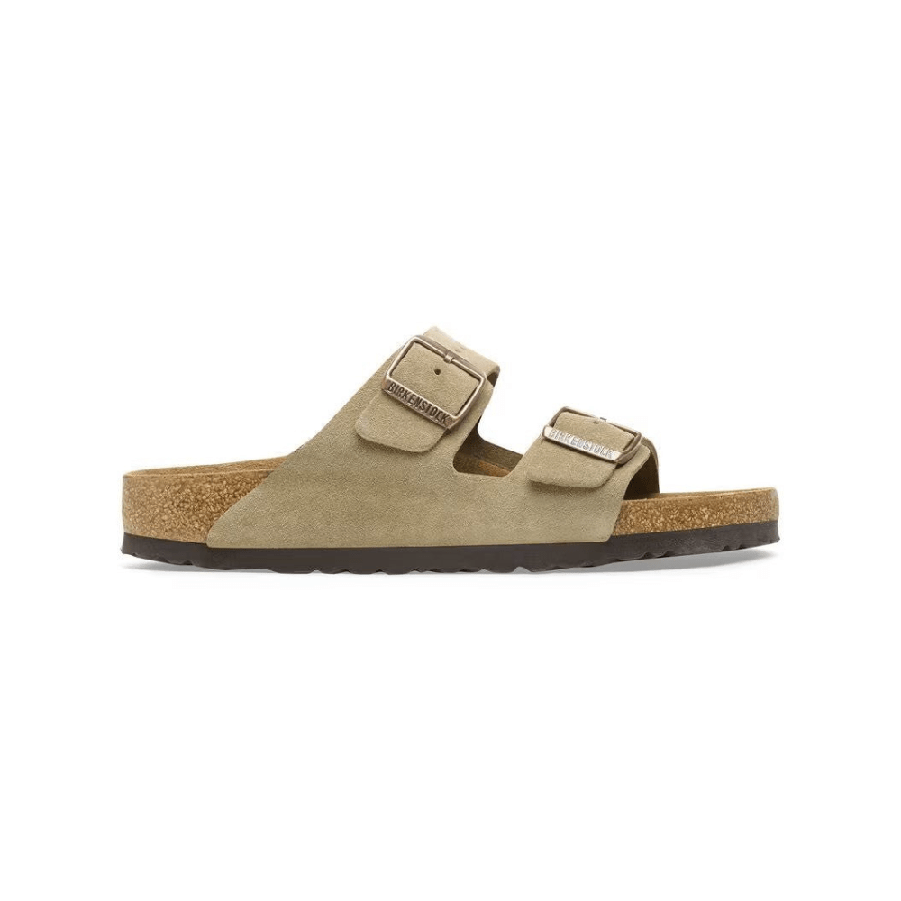 Birkenstock Arizona VL Suede Leather - Taupe Unisex Sandal 1