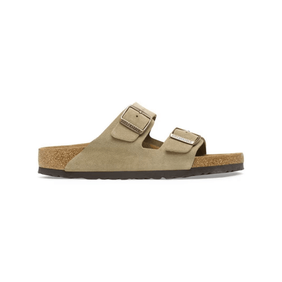 Birkenstock Arizona VL Suede Leather - Taupe Unisex Sandal 1