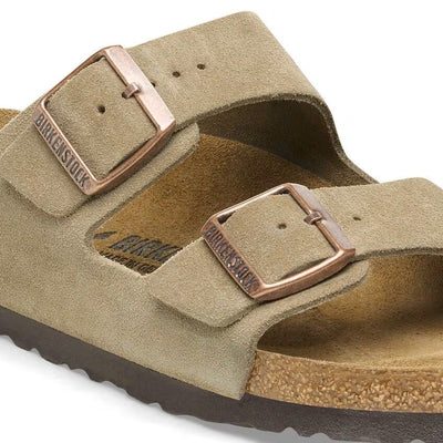 Birkenstock Arizona VL Suede Leather - Taupe Unisex Sandal 4