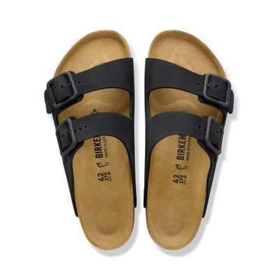 Birkenstock Arizona Wire Buckle Nubuck Leather Black 3
