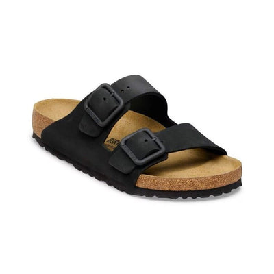 Birkenstock Arizona Wire Buckle Nubuck Leather Black 2