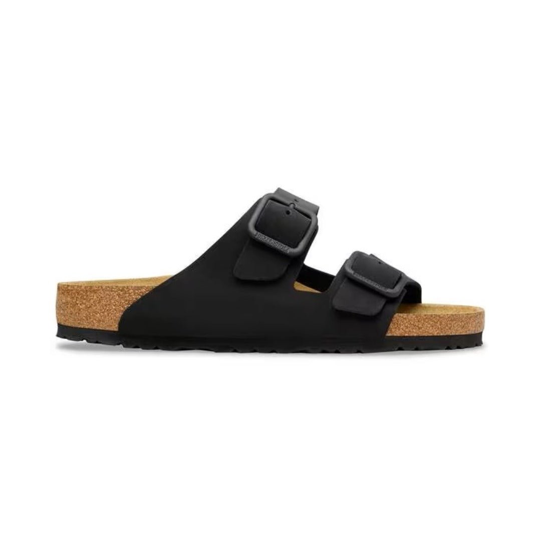 Birkenstock Arizona Wire Buckle Nubuck Leather Black 1