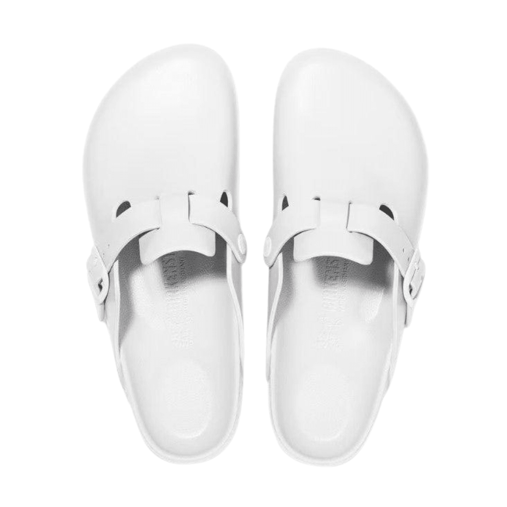 Birkenstock Boston EVA Essential Unisex Clog - Fondant White 5