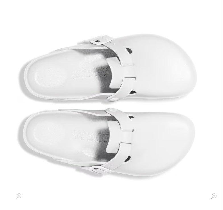 Birkenstock Boston EVA Fondant White Unisex Clog - Unisex SandalsBirkenstock