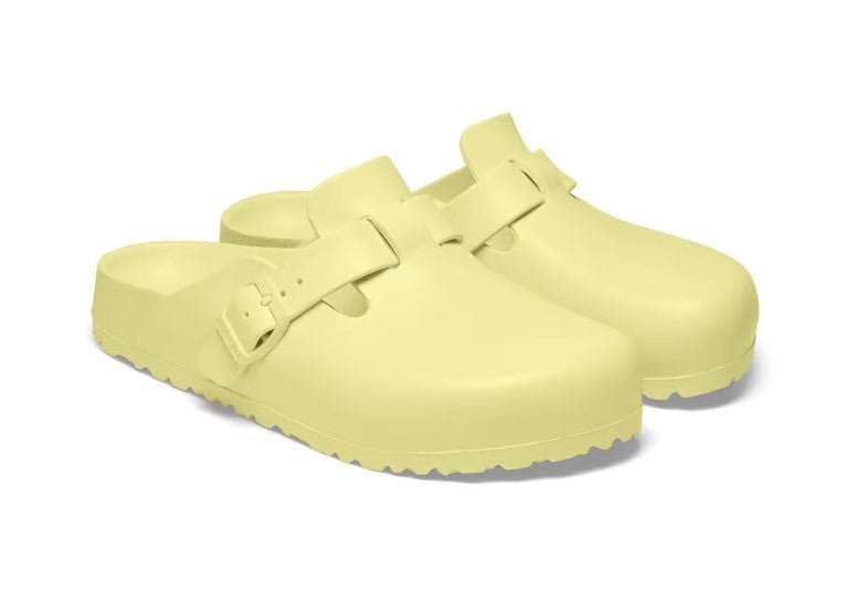 Birkenstock Boston EVA Popcorn Yellow Unisex Clog - Unisex SandalsBirkenstock