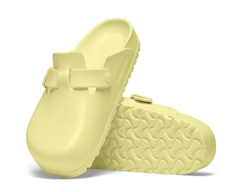 Birkenstock Boston EVA Popcorn Yellow Unisex Clog - Unisex SandalsBirkenstock