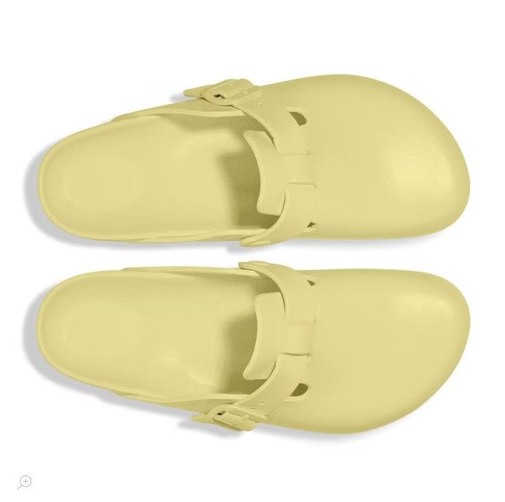 Birkenstock Boston EVA Popcorn Yellow Unisex Clog - Unisex SandalsBirkenstock