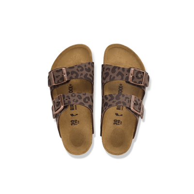Birkenstock Kids Arizona Birkibuc Sandals – Leo Mocha 4