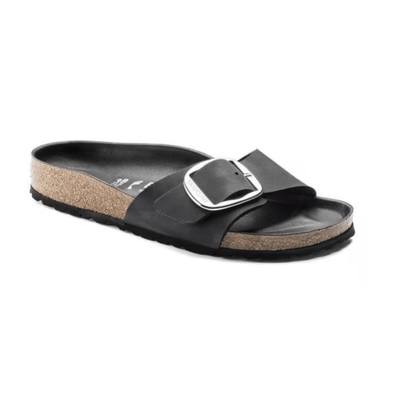 Birkenstock Madrid Big Buckle Oiled Leather Sandals - Narrow 3