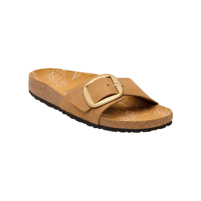 Birkenstock Madrid Big Buckle Women's Nubuck Leather Sandals - Mink 4