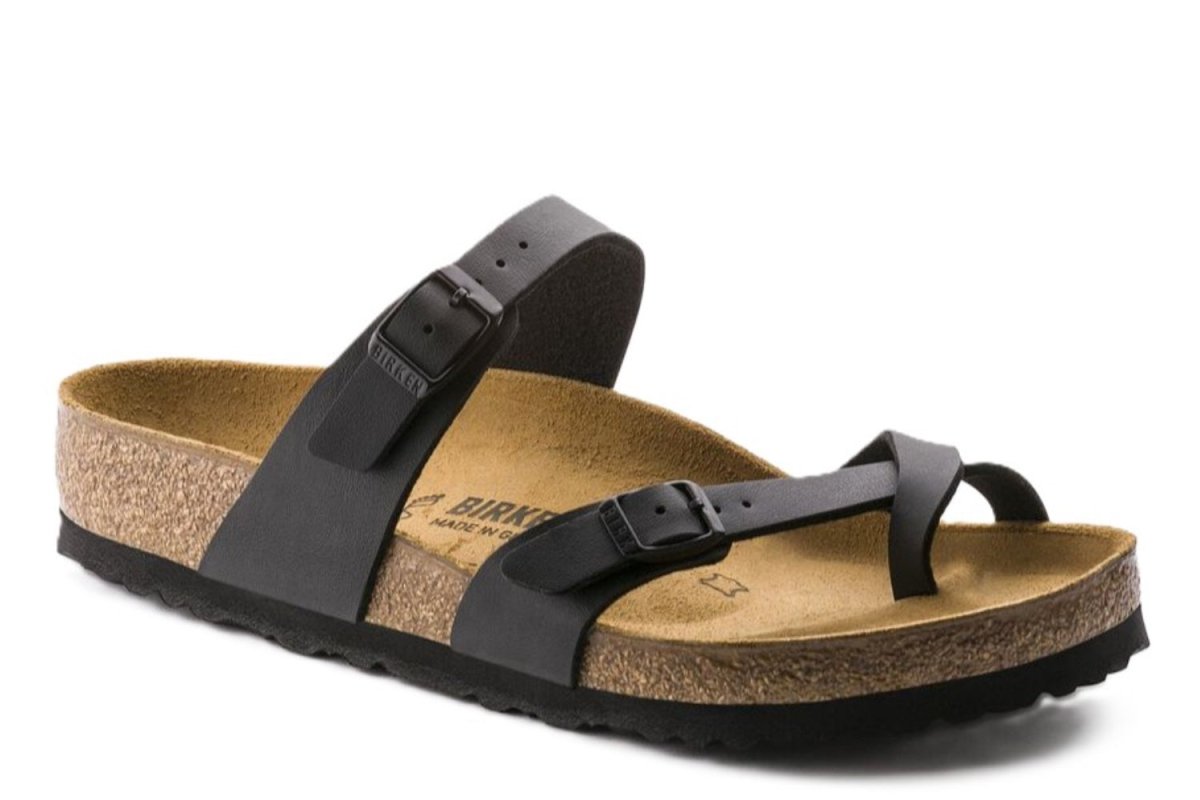 Birkenstock Mayari Women's Graceful Black Flat Sandal - Women's SandalBirkenstock