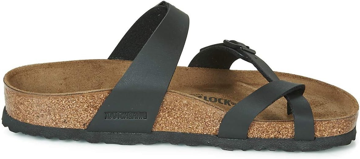 Birkenstock Mayari Women's Graceful Black Flat Sandal - Women's SandalBirkenstock