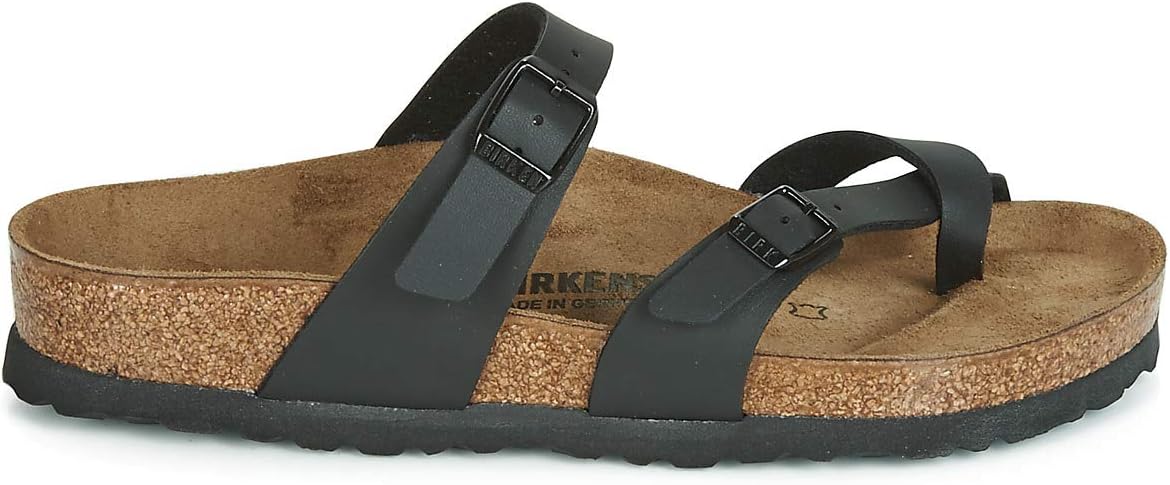 Birkenstock Mayari Women's Graceful Black Flat Sandal - Women's SandalBirkenstock