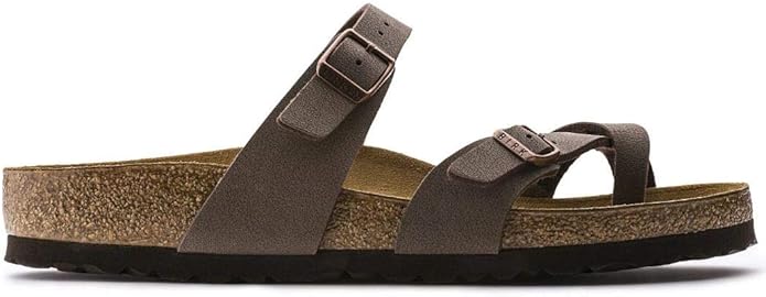 Birkenstock Mayari Women's Graceful Mocha Flat Sandal - Women's SandalBirkenstock