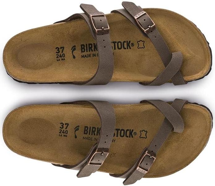 Birkenstock Mayari Women's Graceful Mocha Flat Sandal - Women's SandalBirkenstock