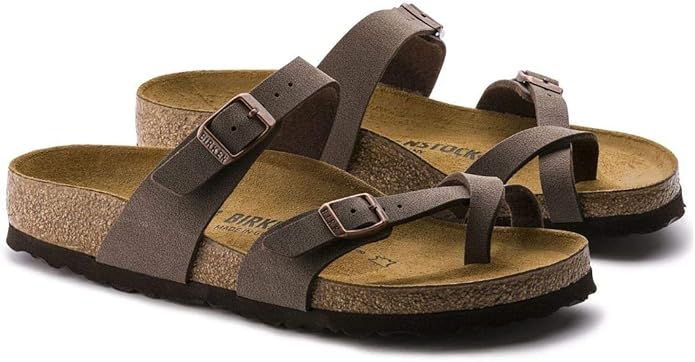 Birkenstock Mayari Women's Graceful Mocha Flat Sandal - Women's SandalBirkenstock