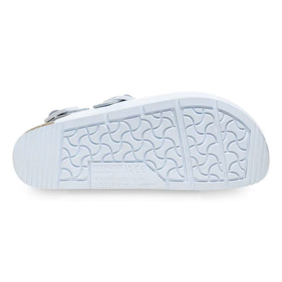 Birkenstock Tokio Pro Leather White Unisex Clog Sandal 7