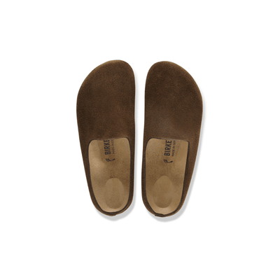 Birkenstock Unisex Amsterdam Wrapped Suede Leather Clogs – Carafe 6