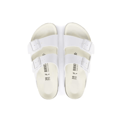 Birkenstock Unisex Arizona Birko - Flor Sandals - Triple White 5