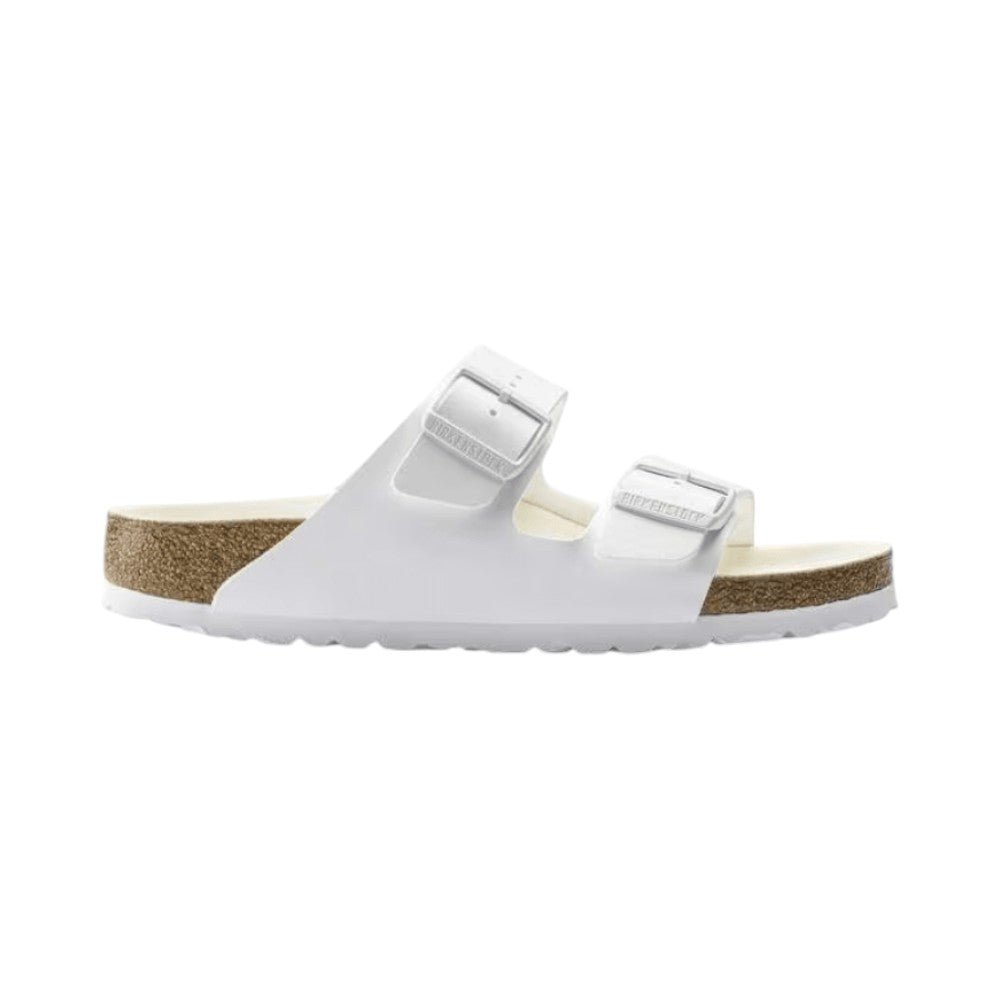 Birkenstock Unisex Arizona Birko - Flor Sandals - Triple White 1