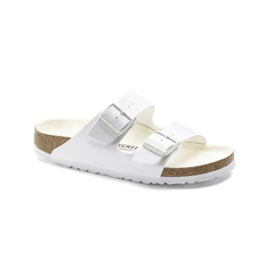 Birkenstock Unisex Arizona Birko - Flor Sandals - Triple White 5
