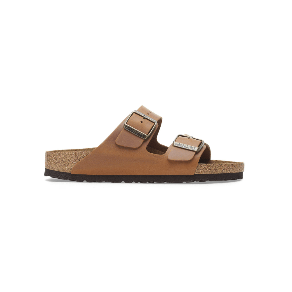 Birkenstock Unisex Arizona BS Sandal – Cognac Oiled Leather 1