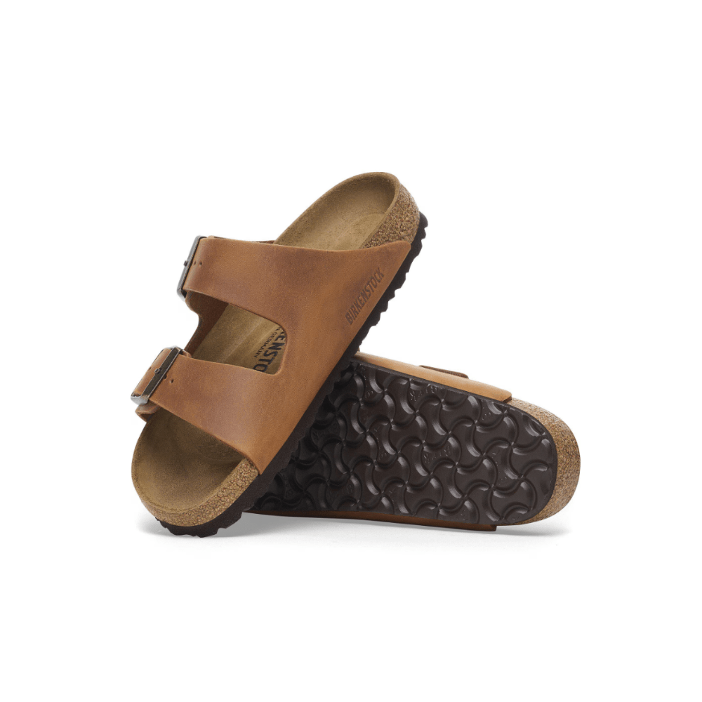 Birkenstock Unisex Arizona BS Sandal – Cognac Oiled Leather 2