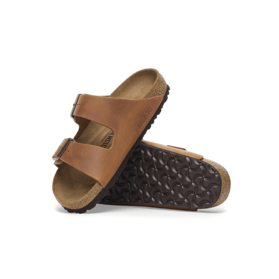 Birkenstock Unisex Arizona BS Sandal – Cognac Oiled Leather 2