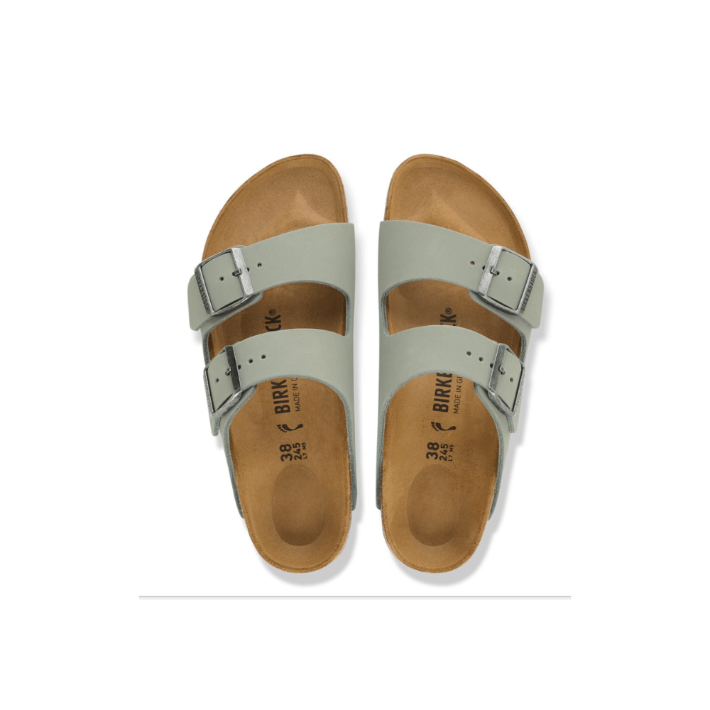 Birkenstock Unisex Arizona Oiled Leather Sandal – Pure Sage 7