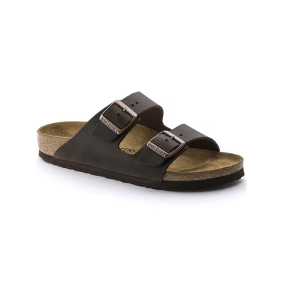 Birkenstock Unisex Arizona Oiled Leather Sandals - Habana Regular 2