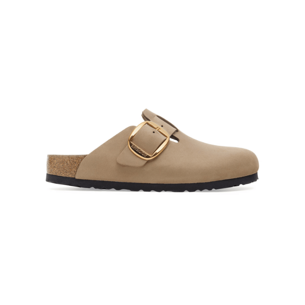 Birkenstock Unisex Boston Big Buckle Oiled Leather Clog – Tobacco Brown 1
