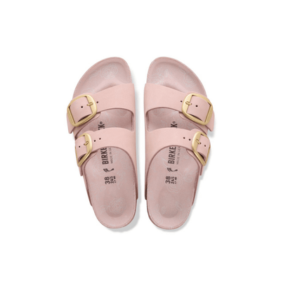 Birkenstock Women's Arizona Big Buckle Nubuck Leather - Soft Pink 4