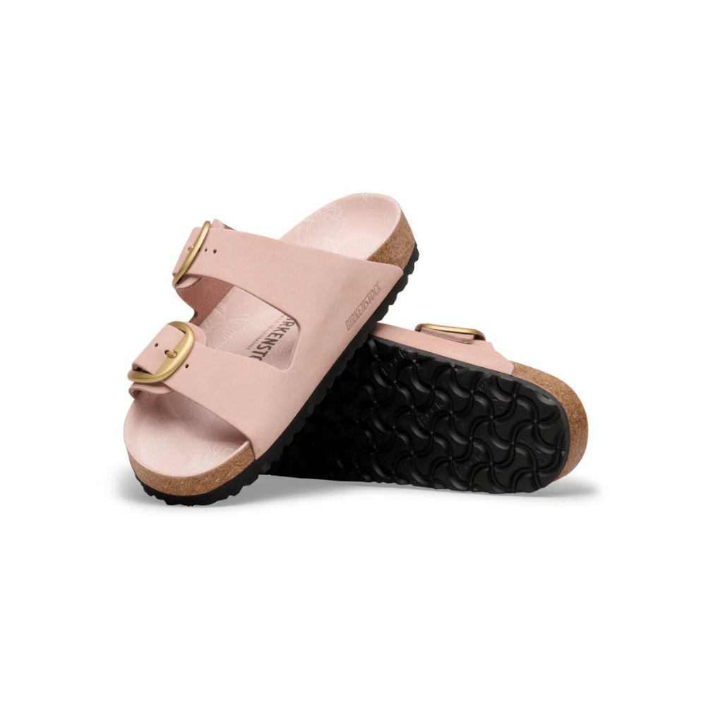 Birkenstock Women's Arizona Big Buckle Nubuck Leather - Soft Pink 2