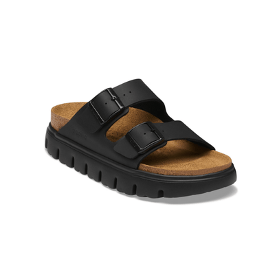 Birkenstock Women's Arizona Chunky Birko-Flor Platform Sandals - Black 6
